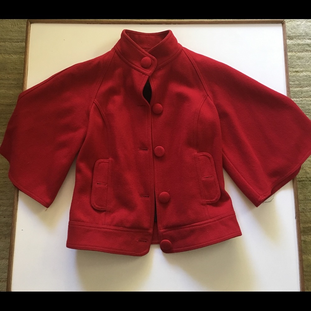 Zara Coat with Cape Sleeves